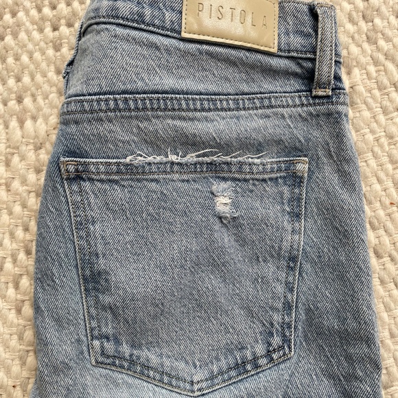 Pistola Ryder Hise Rise Cuffed Straight Jean - Picture 3 of 3
